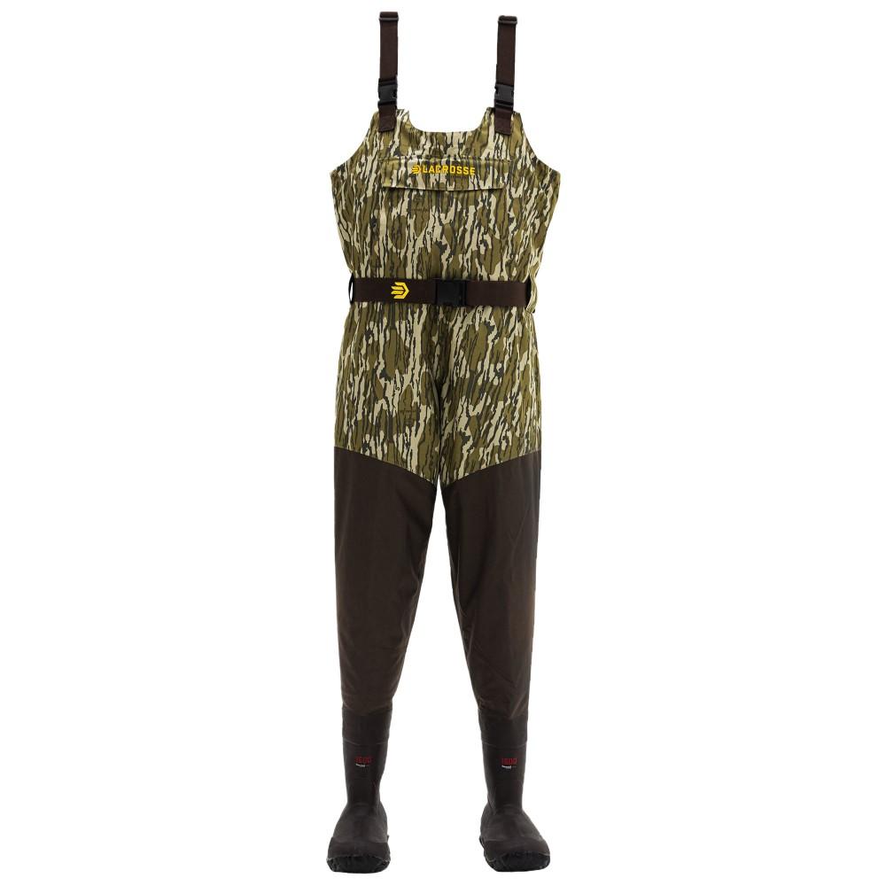 Lacrosse Footwear Inc. Lacrosse Wetlands II Insulated Waders Mossy Oak Original Bottomland 1600G Size 12