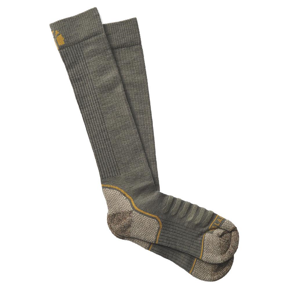 Lacrosse Footwear Inc. Lacrosse Lightweight Copper Socks Crew Olive L
