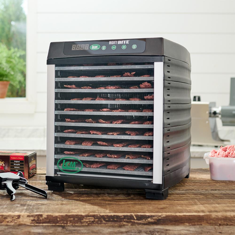 LEM MightyBite 10-Tray Plastic Dehydrator LEM MightyBite 10-Tray Plastic Dehydrator