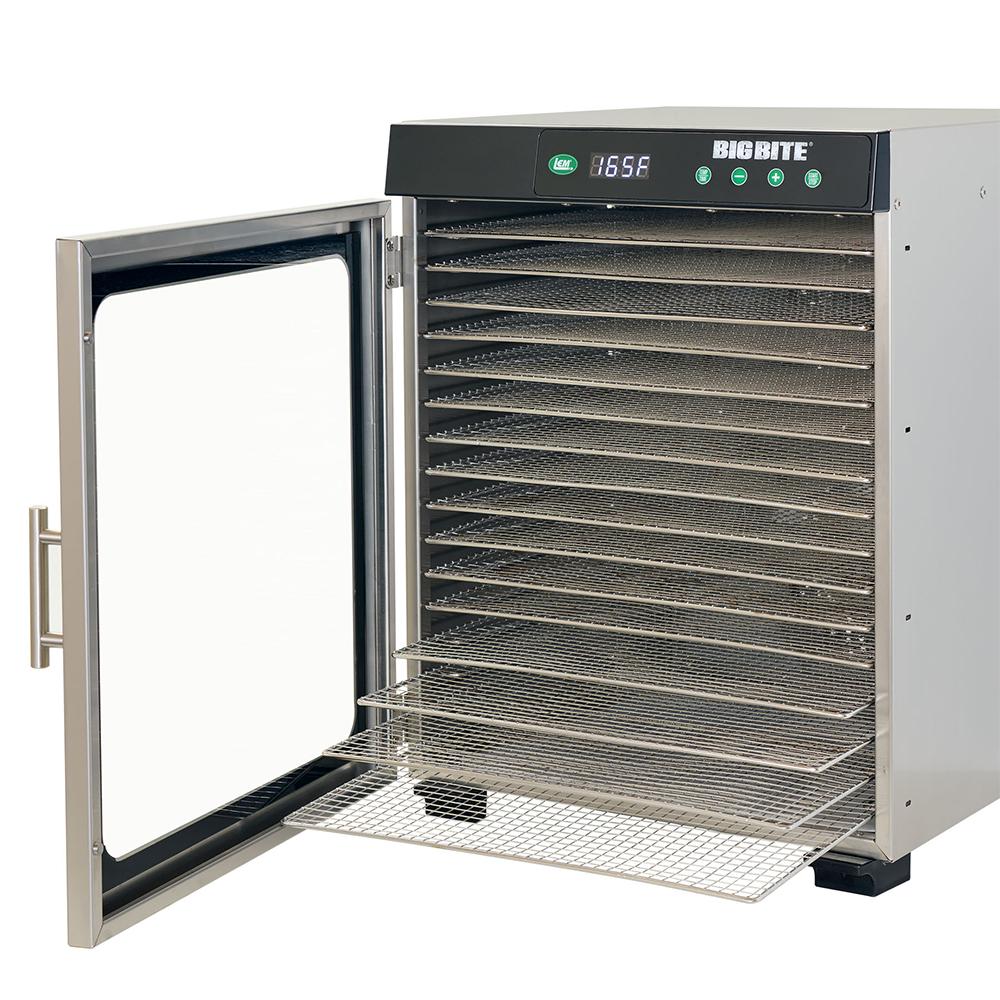 LEM BigBite 16-Tray Stainless Steel Dehydrator LEM BigBite 16-Tray Stainless Steel Dehydrator