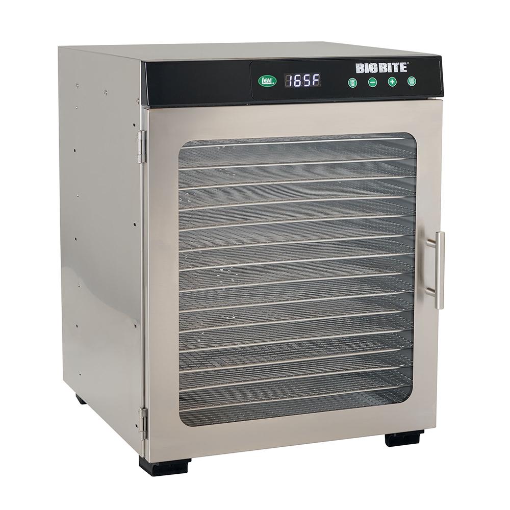 LEM BigBite 16-Tray Stainless Steel Dehydrator LEM BigBite 16-Tray Stainless Steel Dehydrator