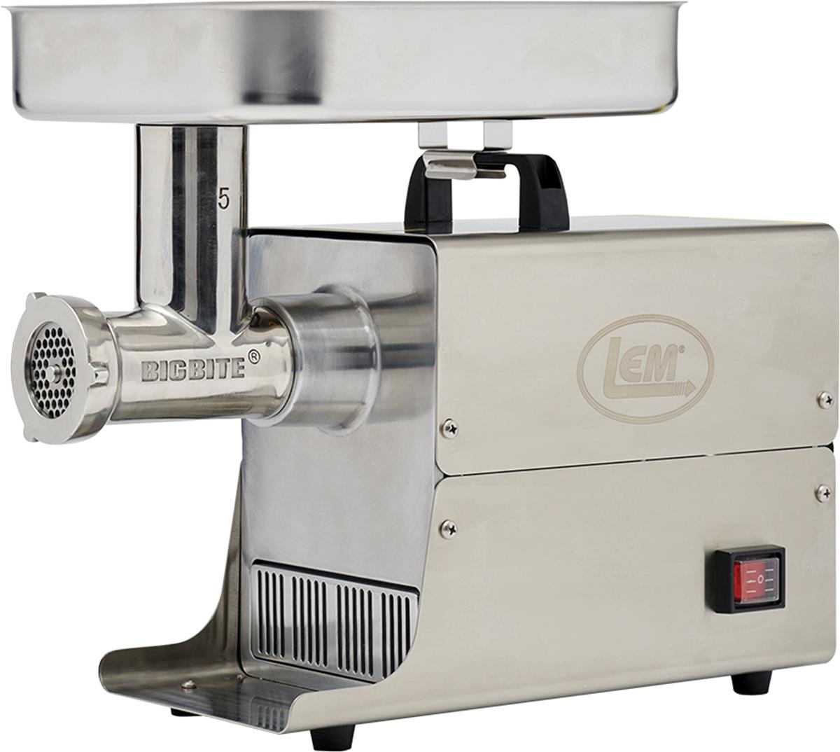LEM Products LEM Big Bite LEM no.5 .35HP Stainless Steel Electric Grinder