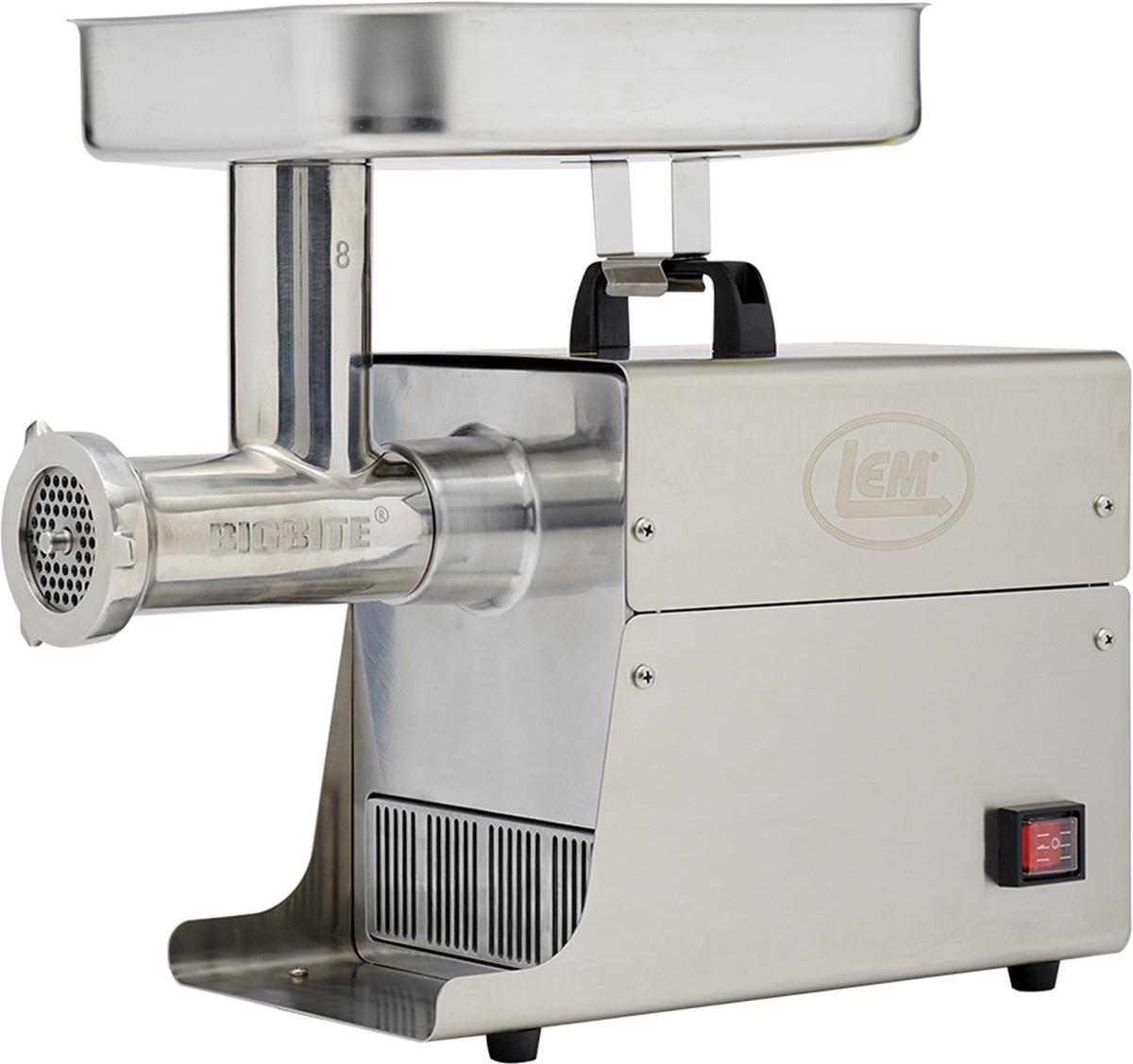 LEM Products LEM Big Bite LEM no.8 .5HP Stainless Steel Electric Grinder