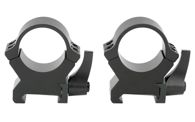 Leupold & Stevens Inc. Leupold 2-Piece Precision-Fit QRW2 Weaver-Style Rings 1" High - Matte Black