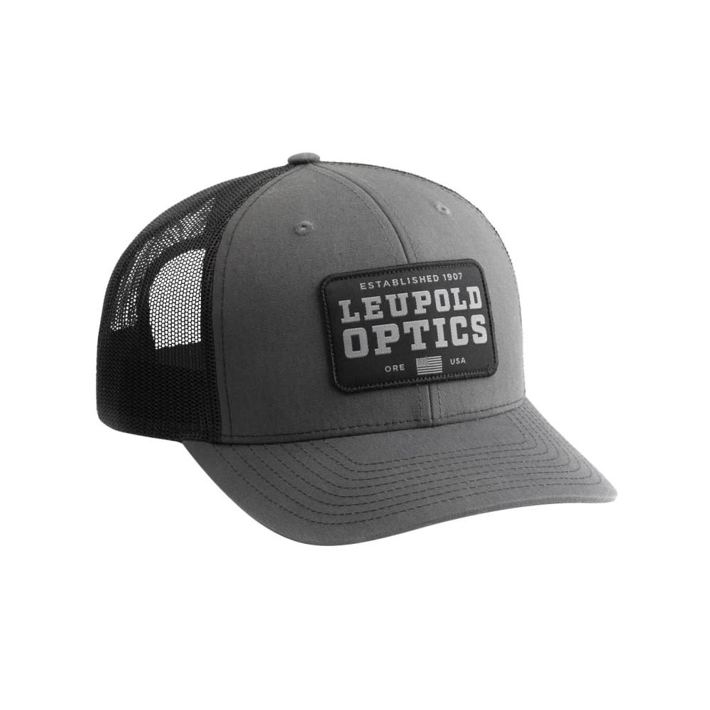 Leupold & Stevens Inc. Leupold Established 1907 Trucker Hat Grey/Black