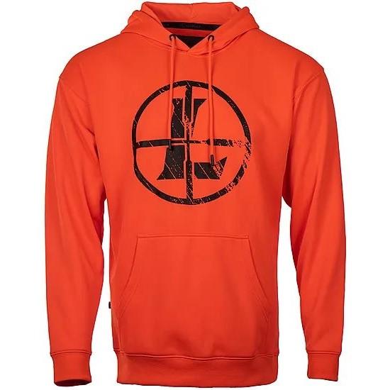 Leupold & Stevens Inc. Leupold Distressed Reticle Performance Men's Hoodie Blaze Orange L
