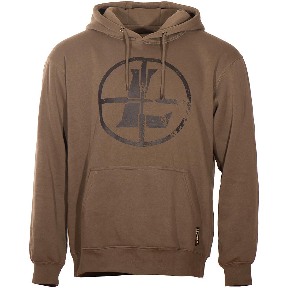 Leupold & Stevens Inc. Leupold Distressed Reticle Hoodie Otter XL