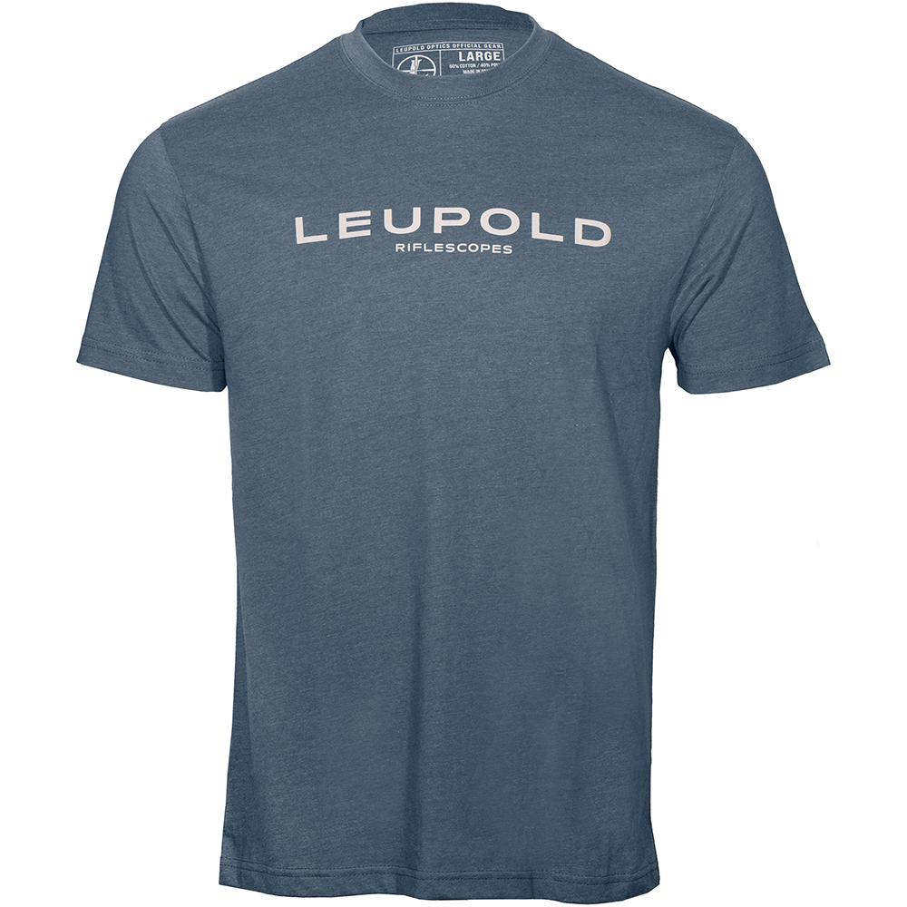 Leupold & Stevens Inc. Leupold Riflescopes Short Sleeve Shirt Indigo M