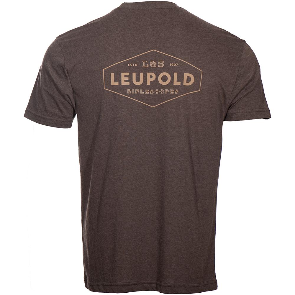 Leupold & Stevens Inc. Leupold L&S Heritage Short Sleeve Tee Espresso 2XL