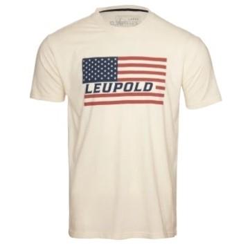 Leupold & Stevens Inc. Leupold Flag Tee Natural M