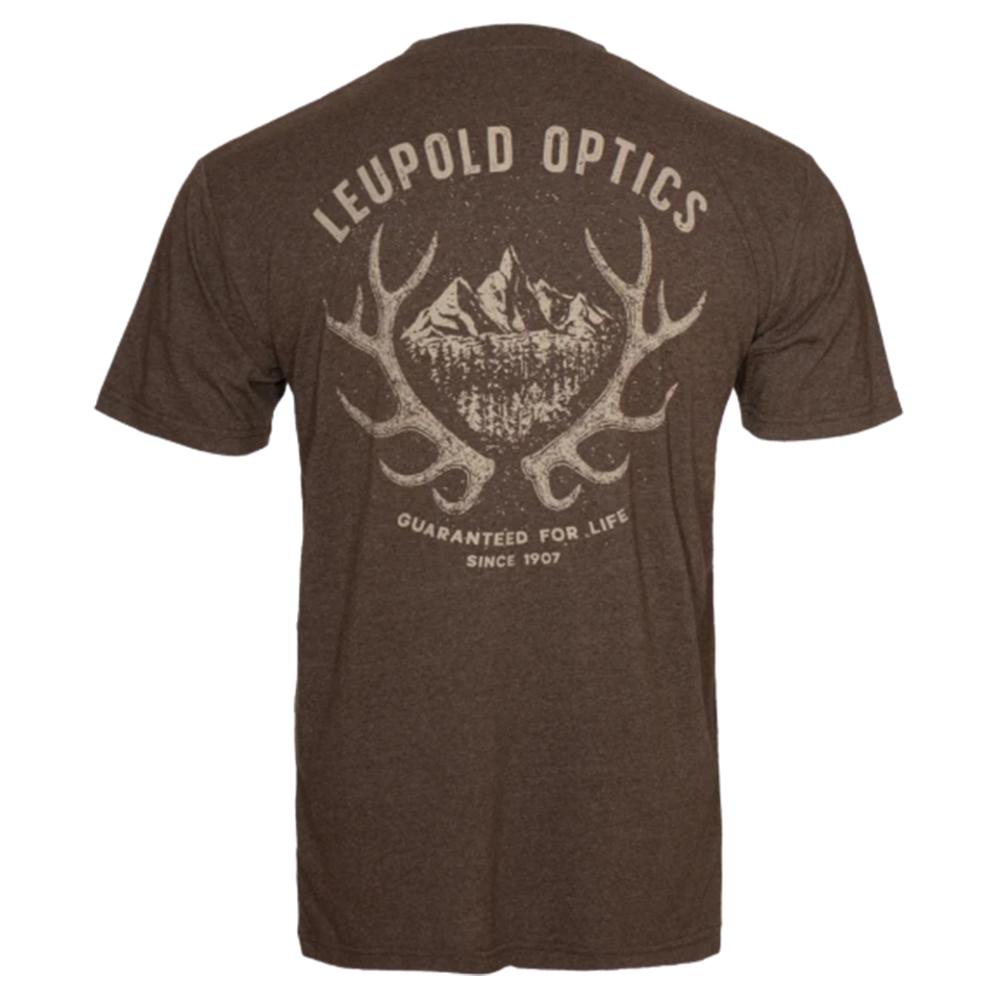 Leupold & Stevens Inc. Leupold Antler Range Tee Brown Heather M