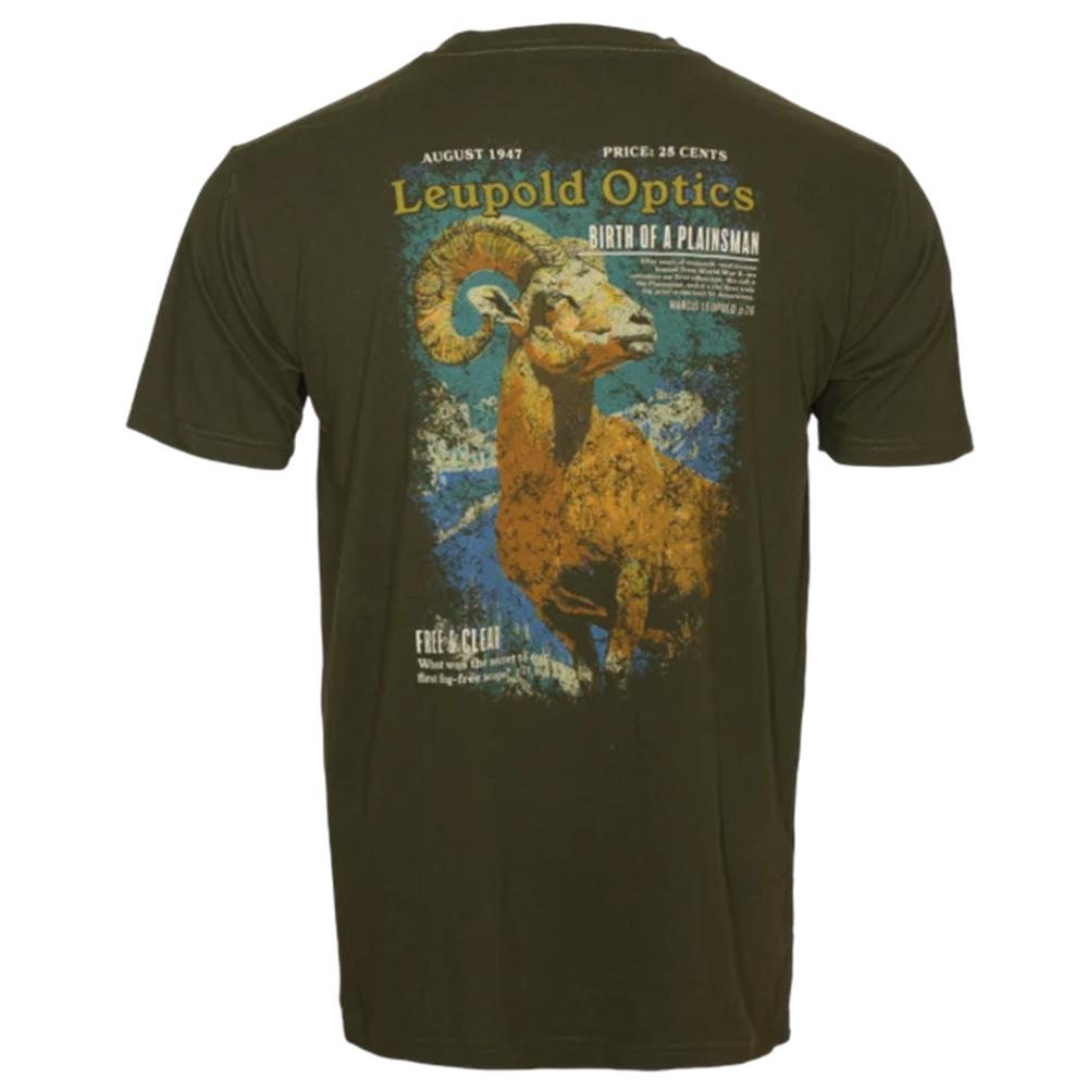 Leupold & Stevens Inc. Leupold Magazine Short Sleeve Shirt Dark Olive 2XL