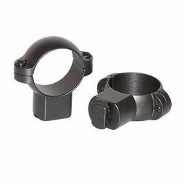 Leupold & Stevens Inc. Leupold 2-Piece Standard Windage Adjustable Steel Rings 1" Super High Matte