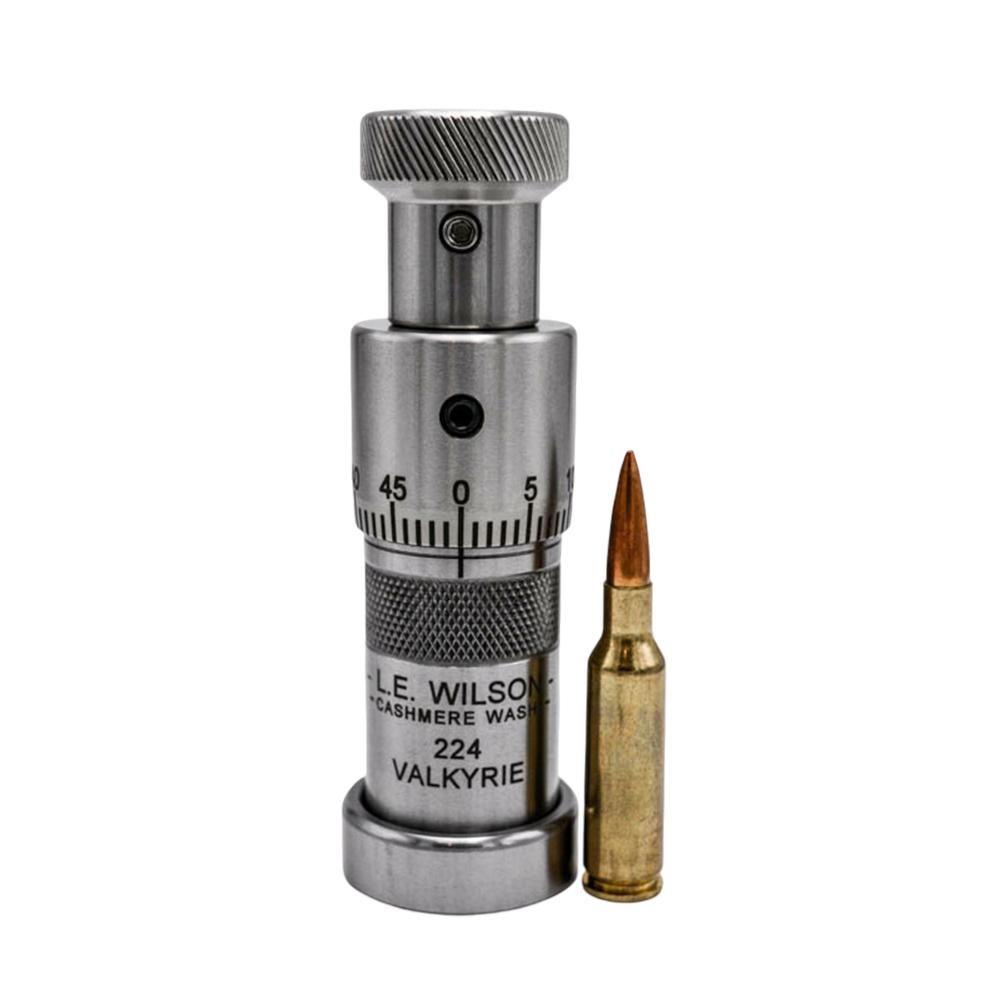 L.E. Wilson L.E.. Stainless Steel VLD Bullet Seater with Micrometer Adjustment .223 Rem