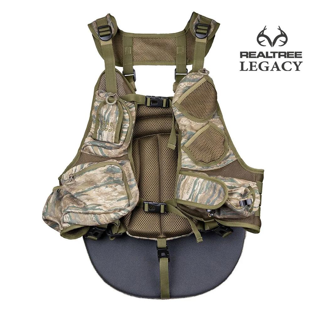 Moultrie Enterprises Knight & Hale Run N' Gun 200 Turkey Vest Realtree Legacy
