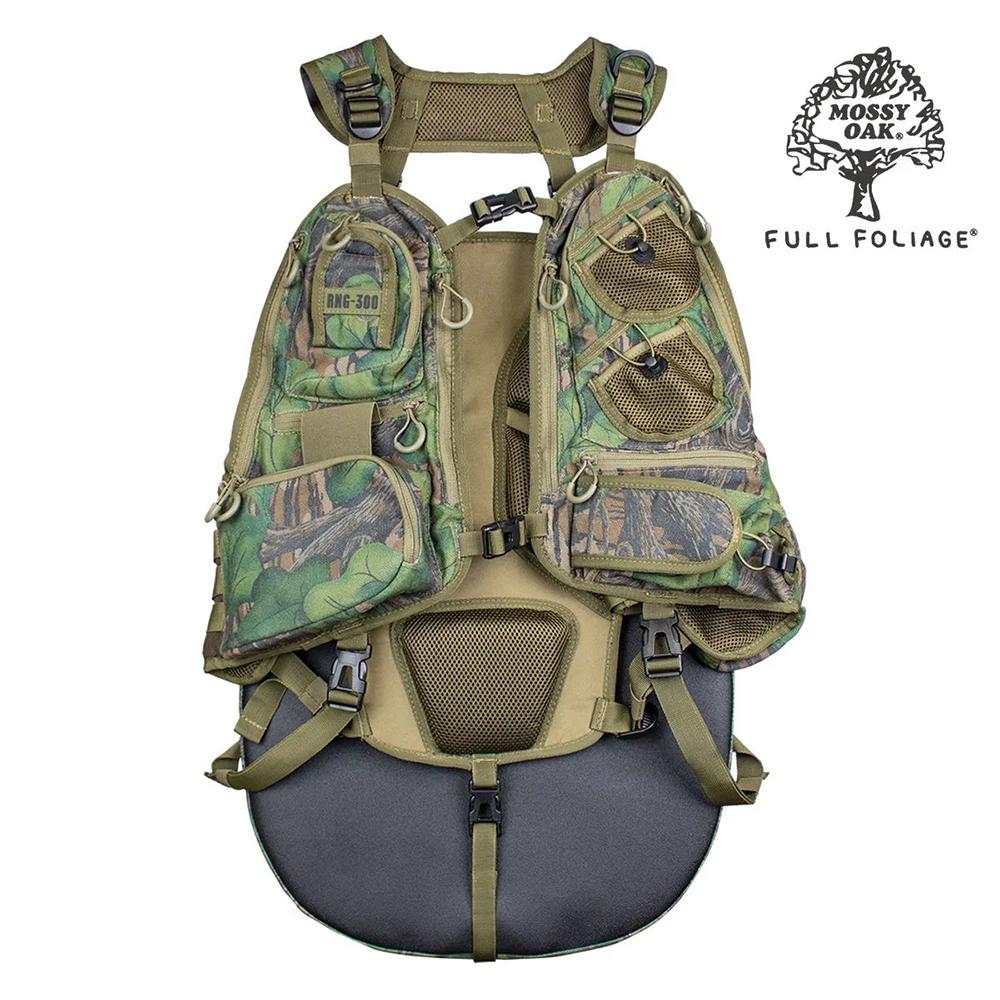Moultrie Enterprises Knight & Hale Run N' Gun 300 Turkey Vest Mossy Oak Full Foliage