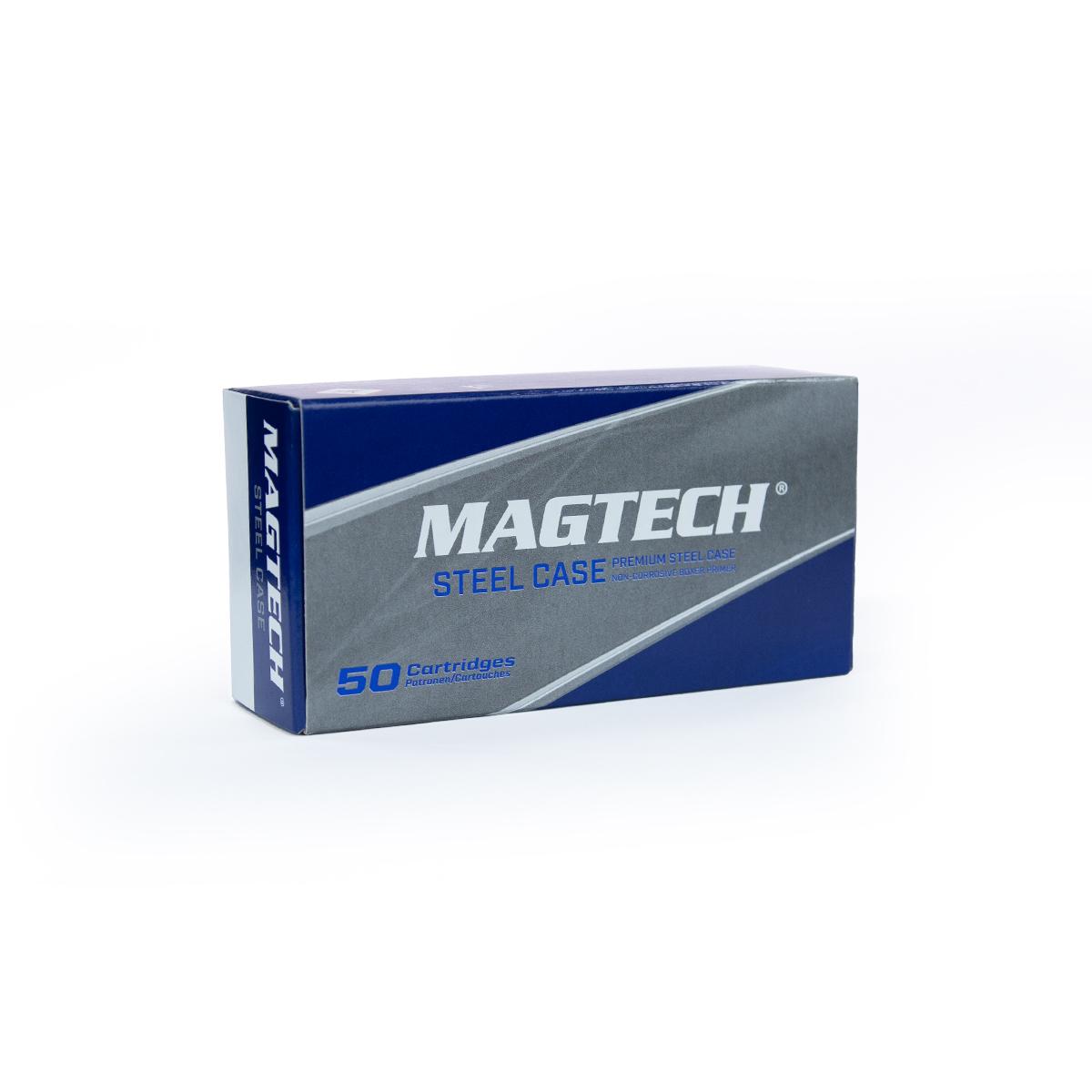 Magtech Ammunition CompanyInc Magtech 9mm 115GR Fmj Steel 50/1000 Full Metal Jacket
