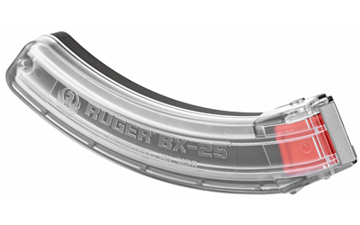 Ruger Box-25 Rifle Magazine for 10/22 .22LR 25rds Clear