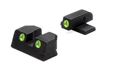 Meprolight Sights Meprolight Fixed Night Sight Sig Sauer TD 9mm/.357 Sig Green Front & Green Rear