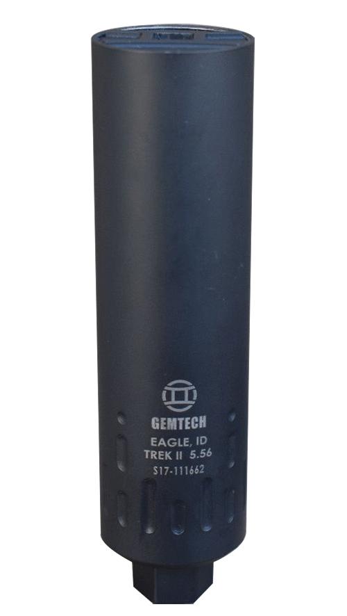 Gemtech Suppressor Rifle TREK-II Silencer 5.56mm (Thread mount 1/2-28)
