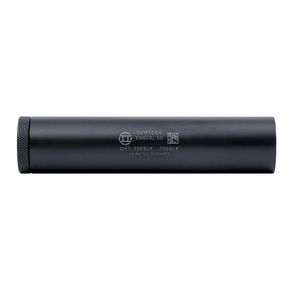 USED Gemtech GMT-300BLK Suppressor .300 Black 6.7" 5/8x24 Thread Black