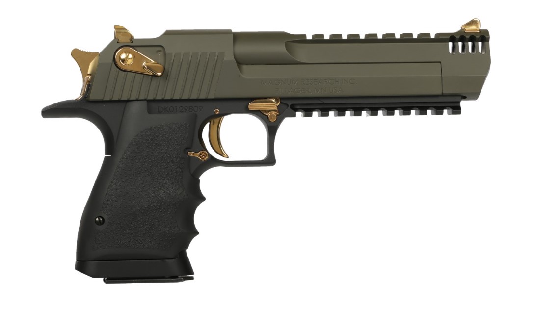 Magnum Research Magnum Desert Eagle L6 357MAG Green 6"# Semi-Auto Pistol
