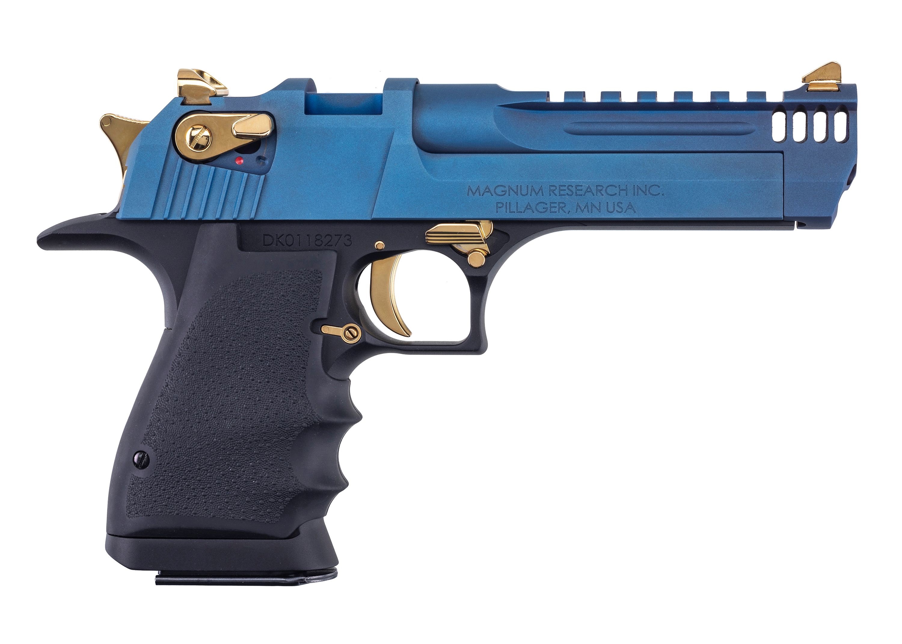 Magnum Research Magnum Desert Eagle L5 44MAG Blue 5" Semi-Auto Pistol
