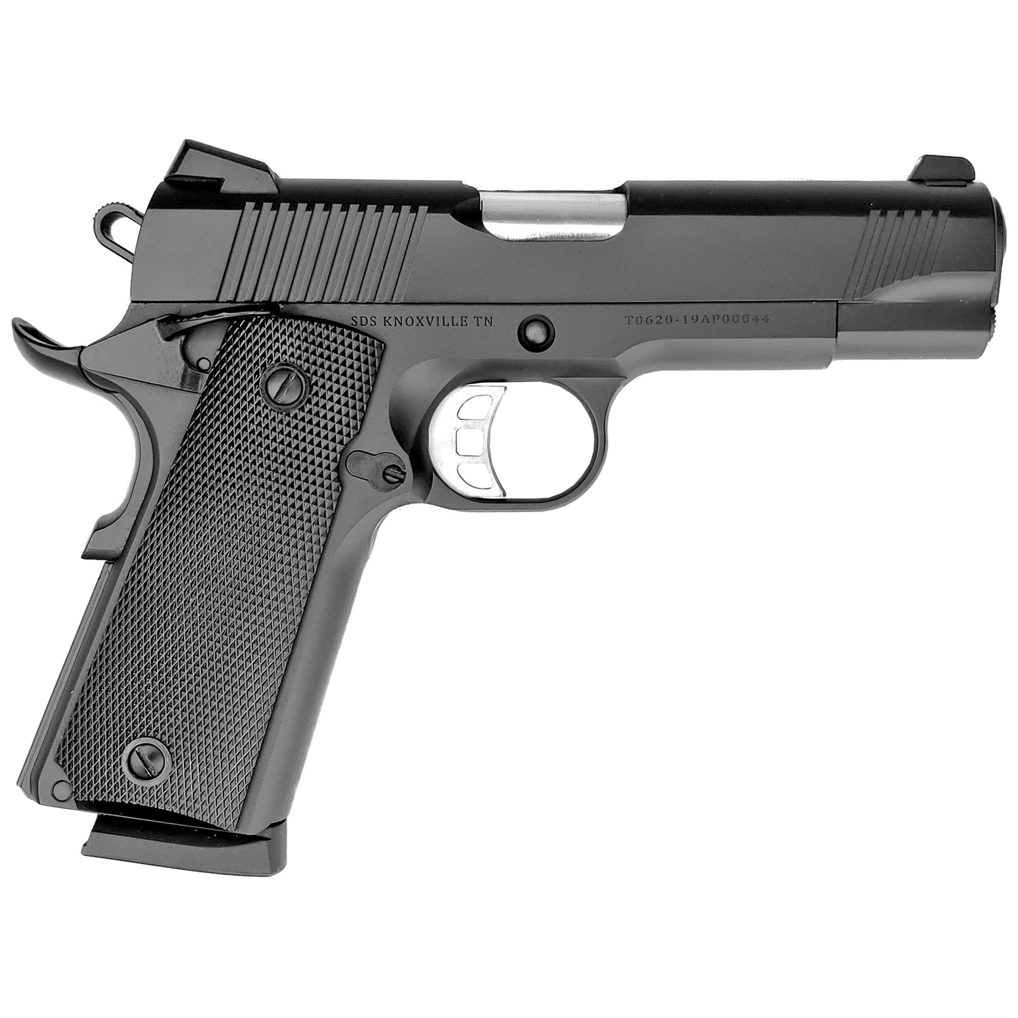 Tisas Arms Corp Tisas 1911 Carry B45 Handgun .45 ACP 8rd Magazine 4.25" Barrel Black Cerakote