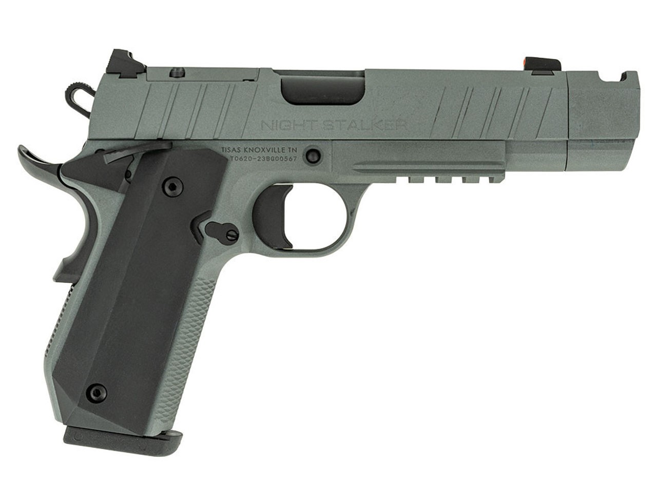 Tisas Arms Corp Tisas Night Stalker Comp 45ACP Gray # Semi-Auto Pistol