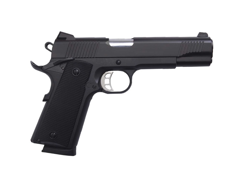 Tisas Arms Corp Tisas 1911 Duty B45 Handgun .45 ACP 8rd Magazine 5" Barrel Black Cerakote