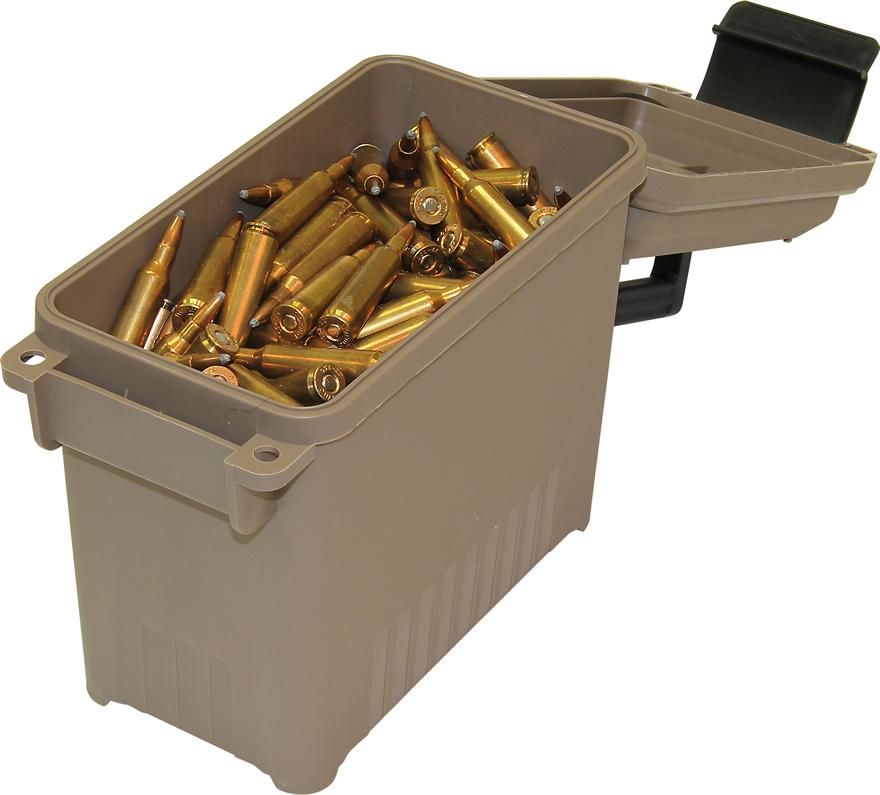 Mtm Molded Products Company Mtm Ammo Can Mini For Bulk Ammo Dark Earth