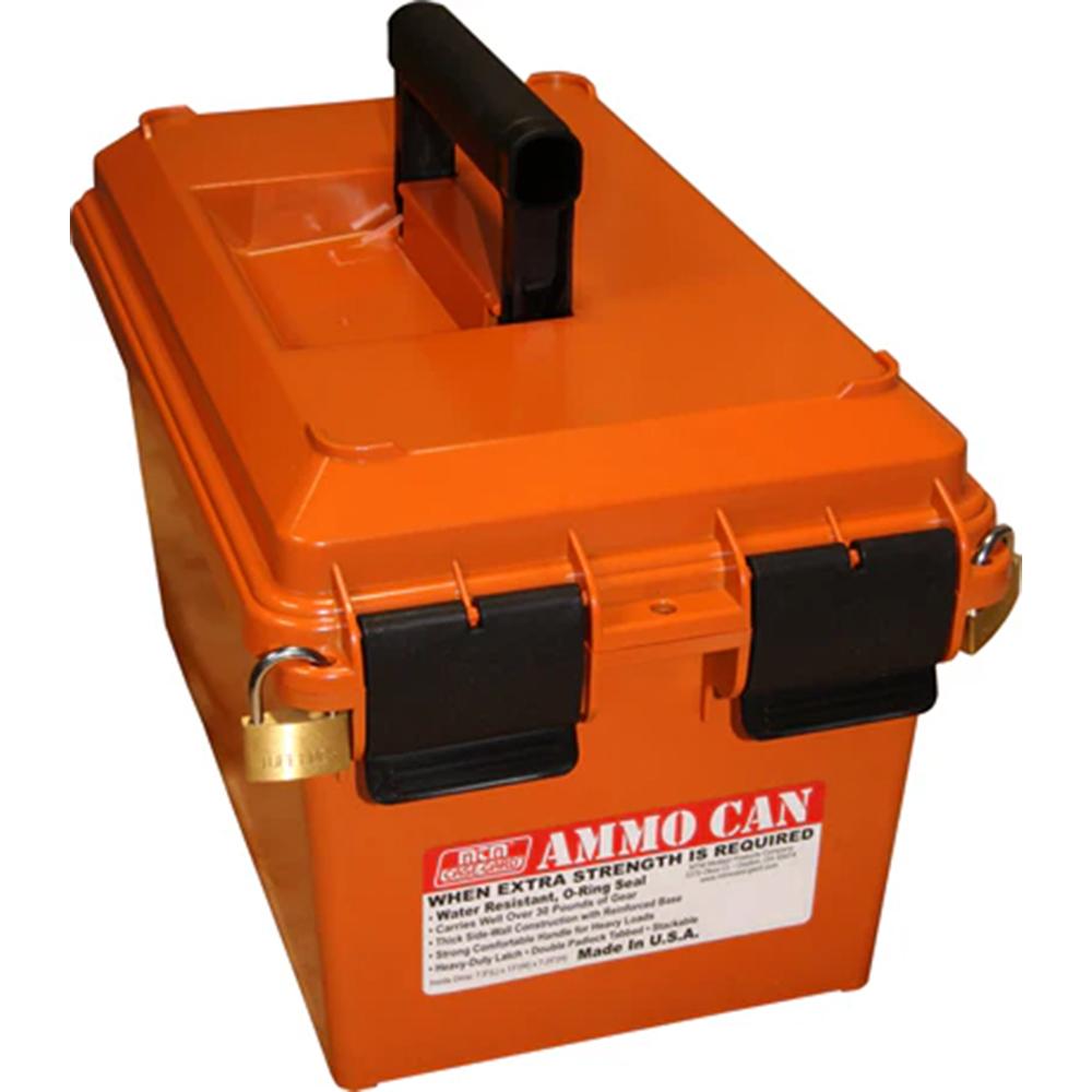 Mtm Molded Products Company Mtm Ammo Can for Bulk Ammo Orange