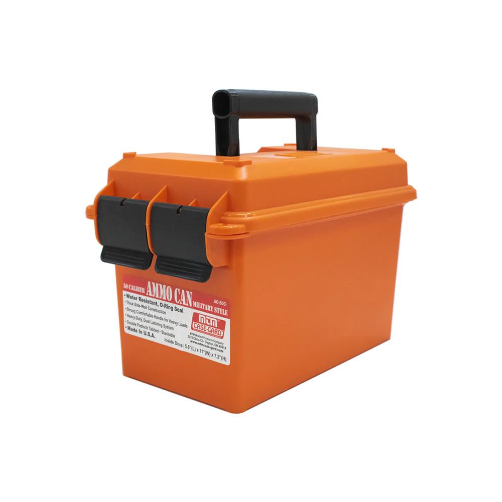 Mtm Molded Products Company Mtm Ammo Can 50 Caliber Orange
