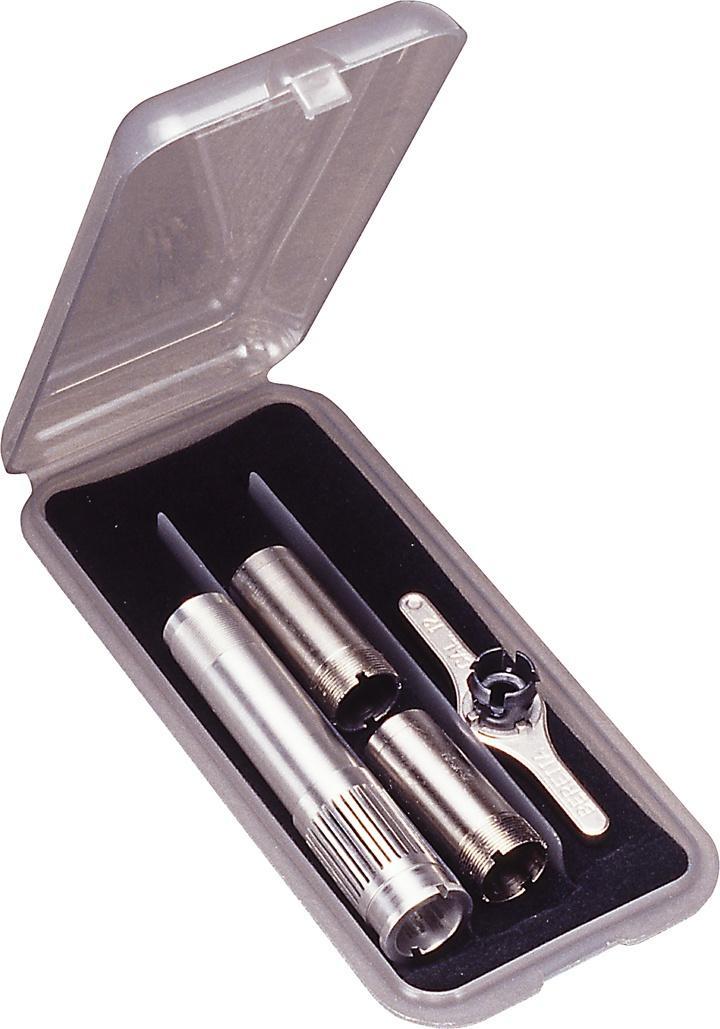 Mtm Molded Products Company Mtm Choke Tube Case for 6 Extended or 9 Standard Tubes Clear Smoke
