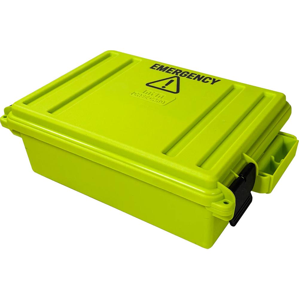 Mtm Molded Products Company Mtm Emergency Box 3 Yellow Green