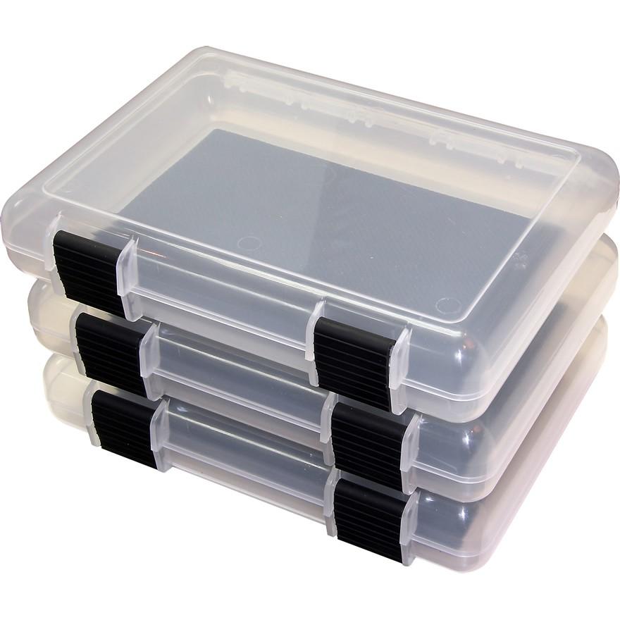 Mtm Molded Products Company Mtm In-Safe Storage Case 9" Clear 3/ct