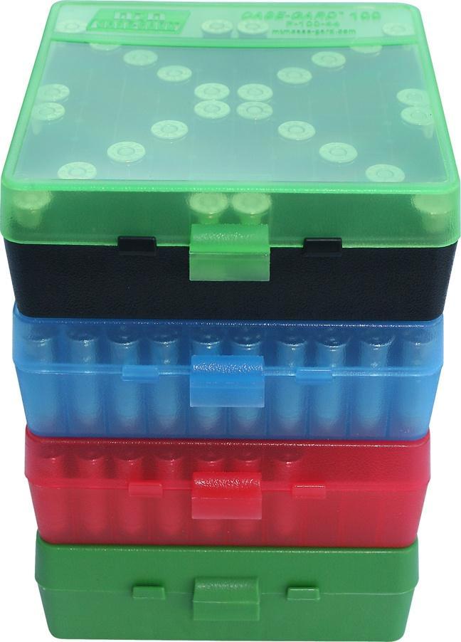 Mtm Molded Products Company Mtm P-100-45 Flip-Top Ammo Box 40 10mm 45 ACP 100 Rounds Green