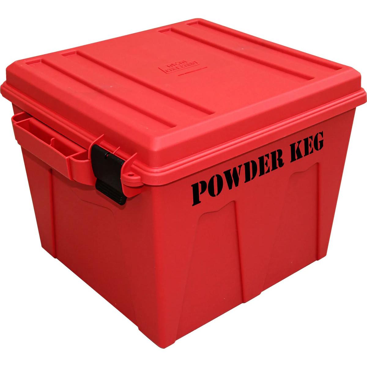 Mtm Molded Products Company Mtm Reloading Powder Storage Pack-12 Powder Keg Red