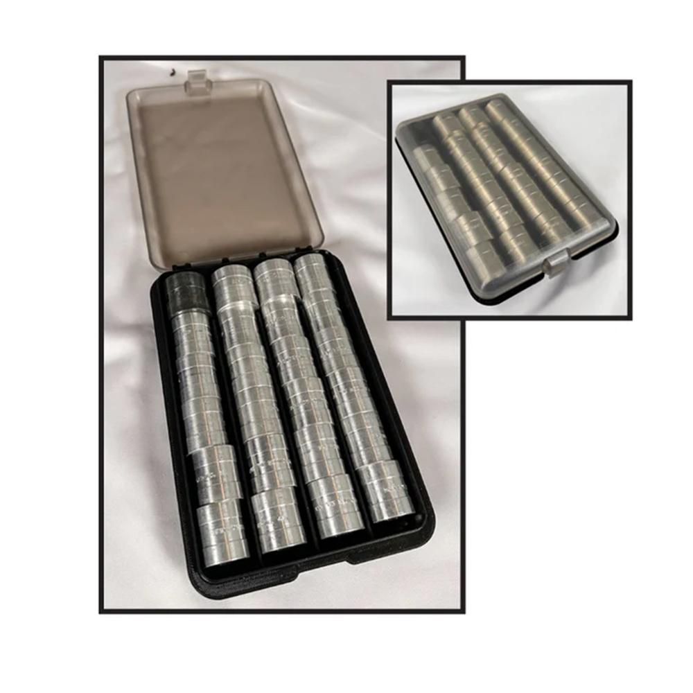 Mtm Molded Products Company Mtm Powder & Shot Bushing Box Black and Clear