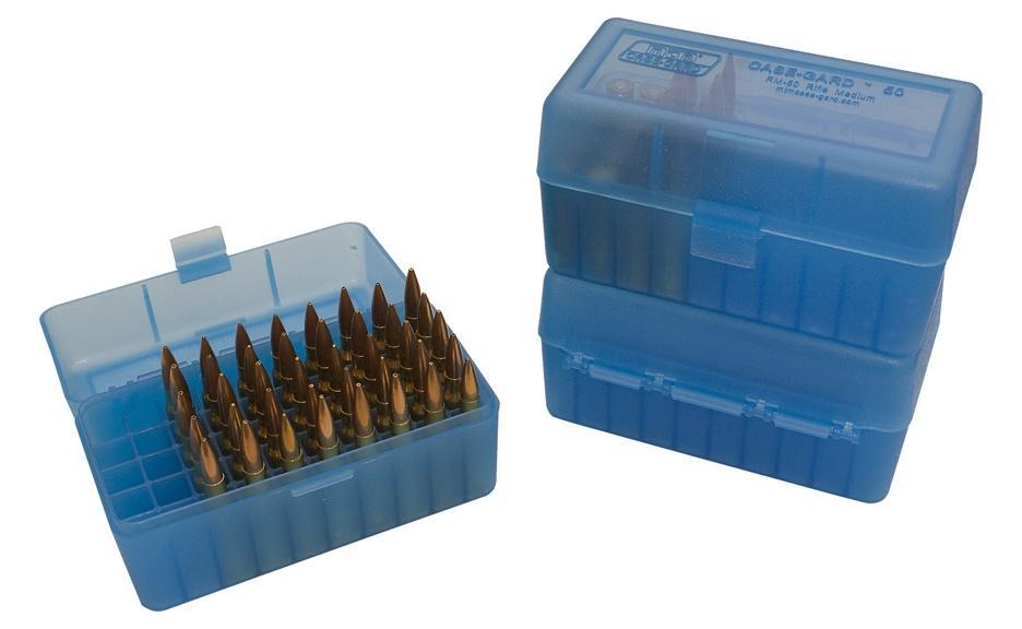 Mtm Molded Products Company Mtm Case-Gard R-50 Series Rifle Ammo Box 308 Win 50 Rounds Green
