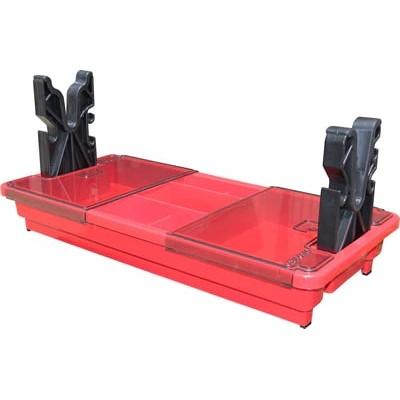 Mtm Molded Products Company Mtm Portable Rifle Maintenance & Cleaning Center Red