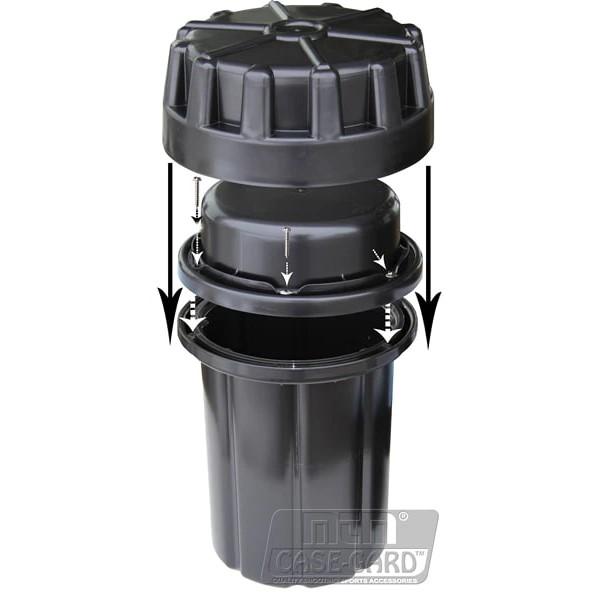 Mtm Molded Products Company Mtm Survivor Ammo Can Black