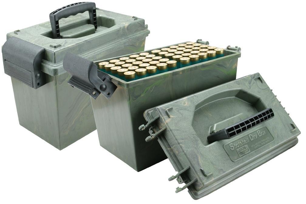 Mtm Molded Products Company Mtm Shotshell Dry Box 100 Rd Case 12 Gauge Up To 3.5" Wild Camo