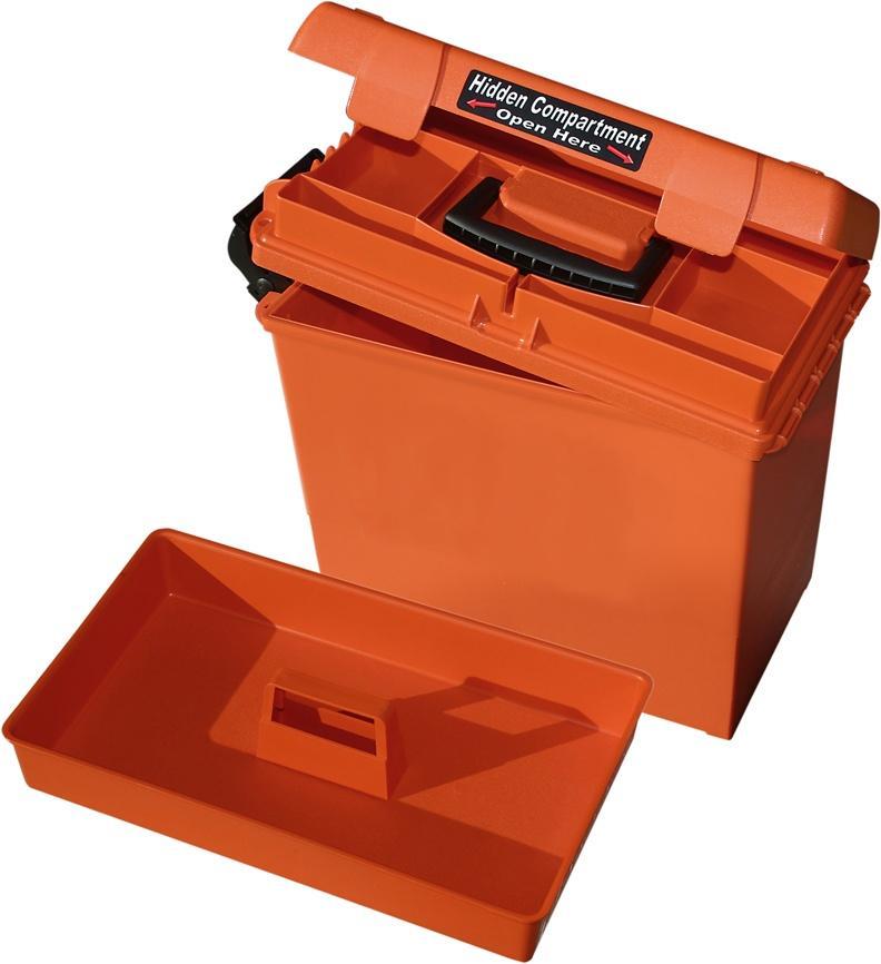 Mtm Molded Products Company Mtm Sportsmen's Plus Utility Dry Box O-Ring Sealed 15x8.8x13" Orange