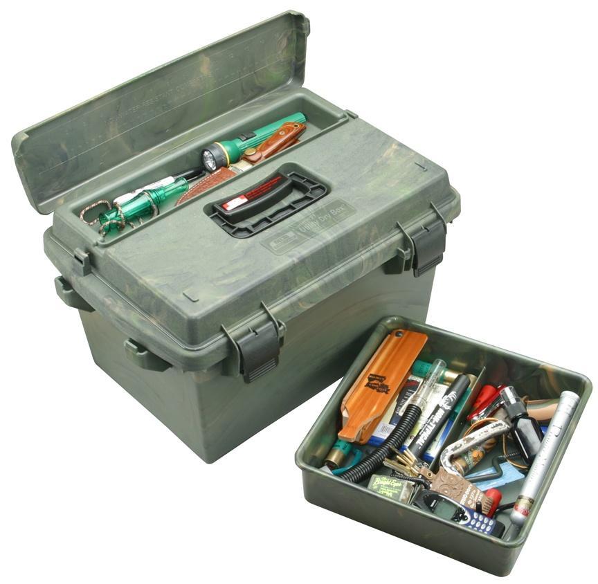 Mtm Molded Products Company Mtm Sportsmen's Plus Utility Dry Box O-Ring Sealed 19X13X10.4" Wild Camo