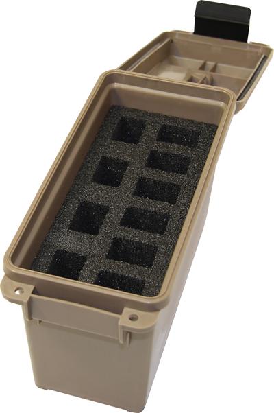 Mtm Molded Products Company Mtm Tactical Magazine Can for Double Stacked Handgun Magazines Dark Earth