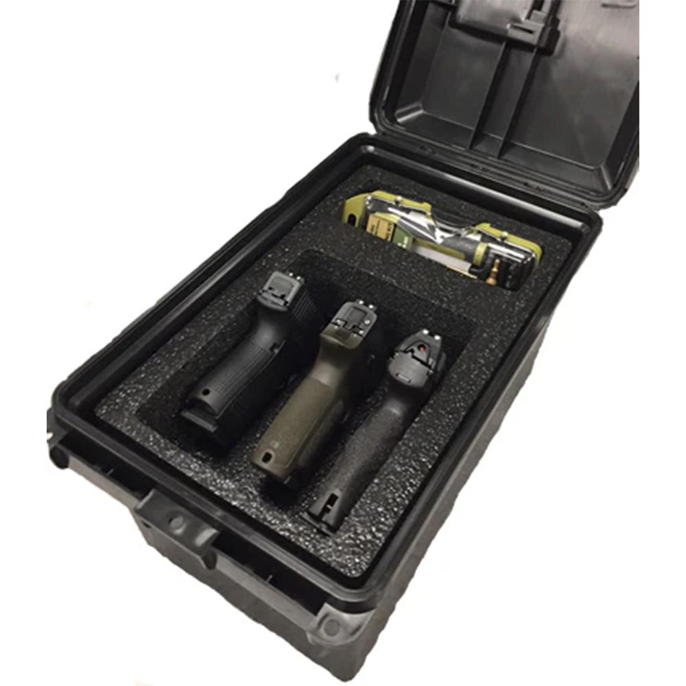 Mtm Molded Products Company Mtm Tactical Pistol Handgun Case fits 3 Handguns Dark Earth