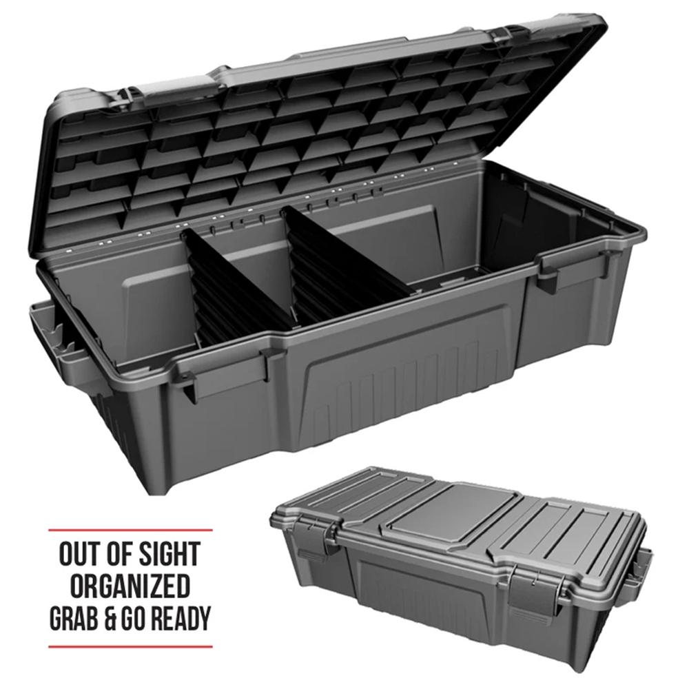 Mtm Molded Products Company Mtm Truck Underseat Gear Crate Black