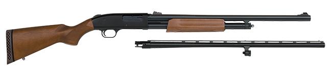 Mossberg & Sons Inc. Mossberg 500 Deer/ Field Combo 28in w/ tubes 24in rifled wood/ blued