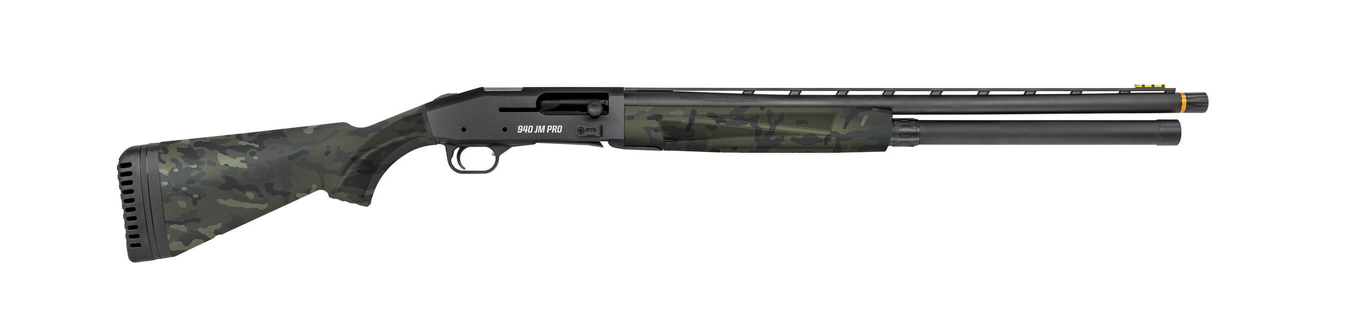 Mossberg & Sons Inc. Mossberg 940 JM PRO 12/24 BL/Micro Compact 9+1 OR Shotgun